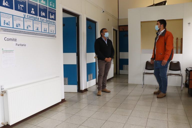 TRABAJAN EN EL MEJORAMIENTO DE LA POSTA DE RANQUILCO