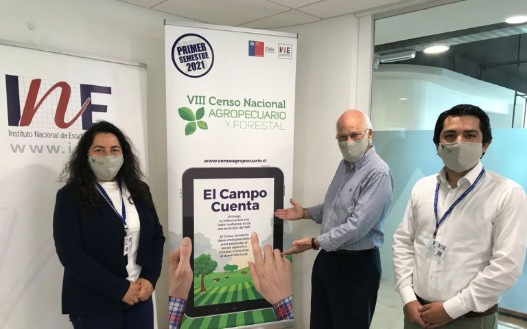 INE BIOBÍO Y AUTORIDADES REGIONALES REALIZARON LANZAMIENTO DEL VIII CENSO AGROPECUARIO Y FORESTAL 2021