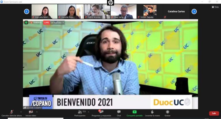 COMIENZO DE CLASES EN DUOC UC