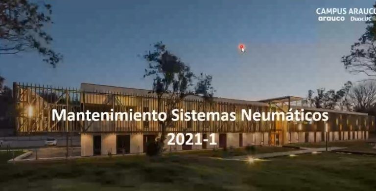 CHARLA TÉCNICA ONLINE: MANTENIMIENTO SISTEMAS NEUMÁTICOS
