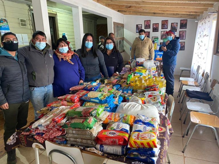 VECINAS Y VECINOS DEL SECTOR RURAL DE CAÑETE ENTREGAN AYUDA SOCIAL AL ALBERGUE MUNICIPAL