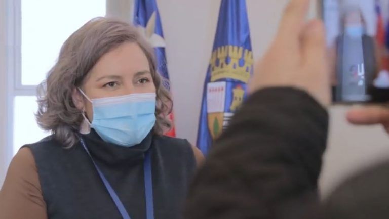 ALCALDESA DE CURANILAHUE SE REÚNE CON LAS AUTORIDADES DEL INSTITUTO PROFESIONAL VIRGINIO GÓMEZ