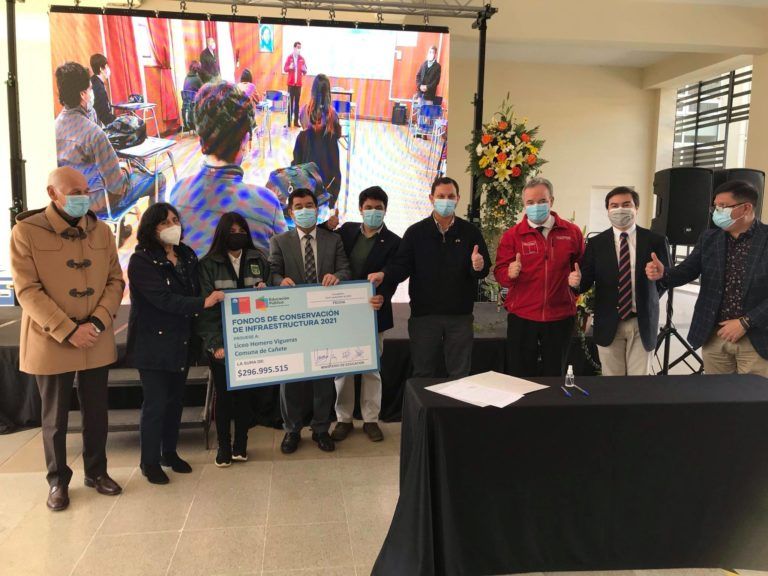 CAÑETE: LICEO HOMERO VIGUERAS SE ADJUDICÓ PROYECTO DE CONSERVACIÓN POR $296 MILLONES