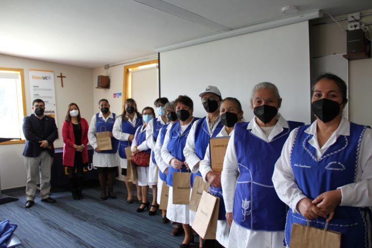 PALOMITAS BLANCAS DE LARAQUETE: DUOC UC CAMPUS ARAUCO RECONOCE A ESTAS MUJERES QUE HAN DADO VIDA AL PATRIMONIO DE LA ZONA