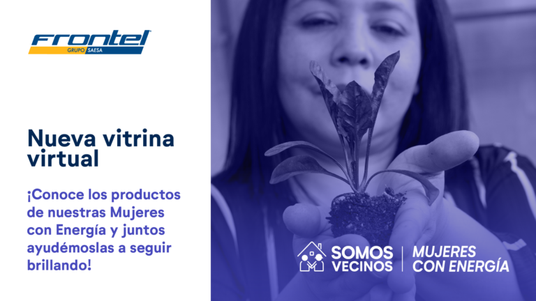 A TRAVÉS DE VITRINA VIRTUAL FRONTEL PROMUEVE EMPRENDIMIENTOS DE MUJERES CON ENERGÍA