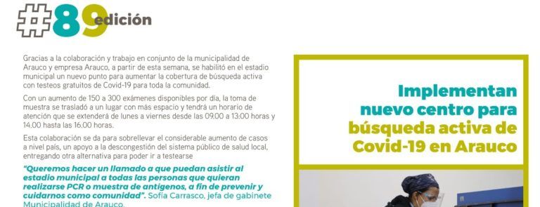 INFORMATIVO COMUNITARIO #89: “DE AQUÍ SOMOS”