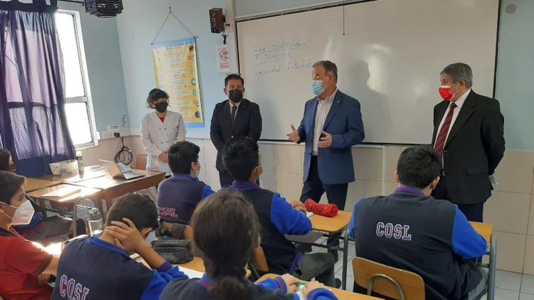 AUTORIDADESDE EDUCACIÓN Y LOCALES DAN INICIO AL AÑO ESCOLAR 2022