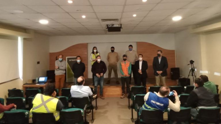 BIENVENIDA ALUMNOS DUALES CAMPUS ARAUCO EN COMPLEJO FORESTAL INDUSTRIAL HORCONES