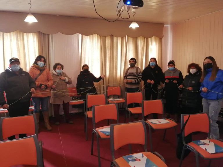OMIL LOS ÁLAMOS DICTÓ APRESTO LABORAL PARA PERSONAS MAYORES Y CON DISCAPACIDAD