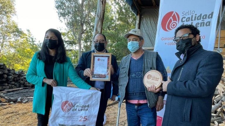 Subsecretario de Energía entregó Sello Calidad de Leña a productores de Hualqui