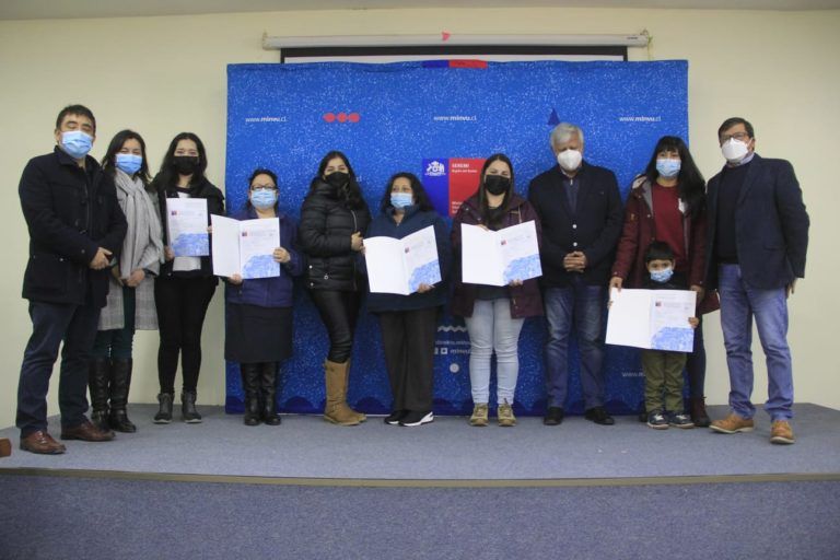 Familias de la provincia de Arauco obtienen subsidio habitacional para clase media